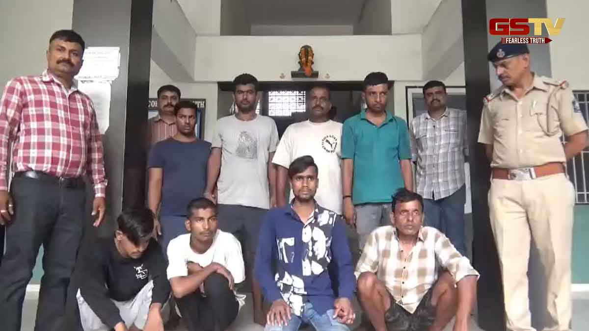 Surat News: આવાસના બિલ્ડિંગમાં ચાલતું કુટણખાનું, 7 લલનાઓ સહિત છ ઈસમો ઝડપાયા