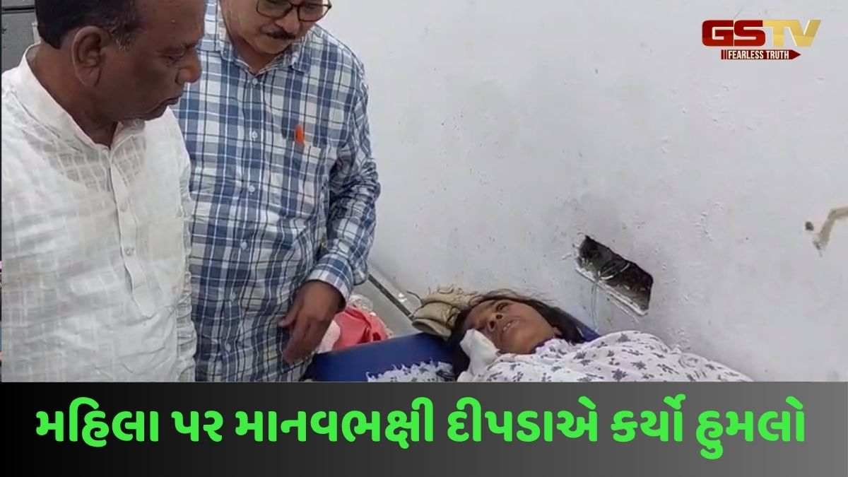 Narmada news: સાગબારા તાલુકાના બેડાપાણી ગામમાં મહિલા પર માનવભક્ષી દીપડાએ કર્યો હુમલો