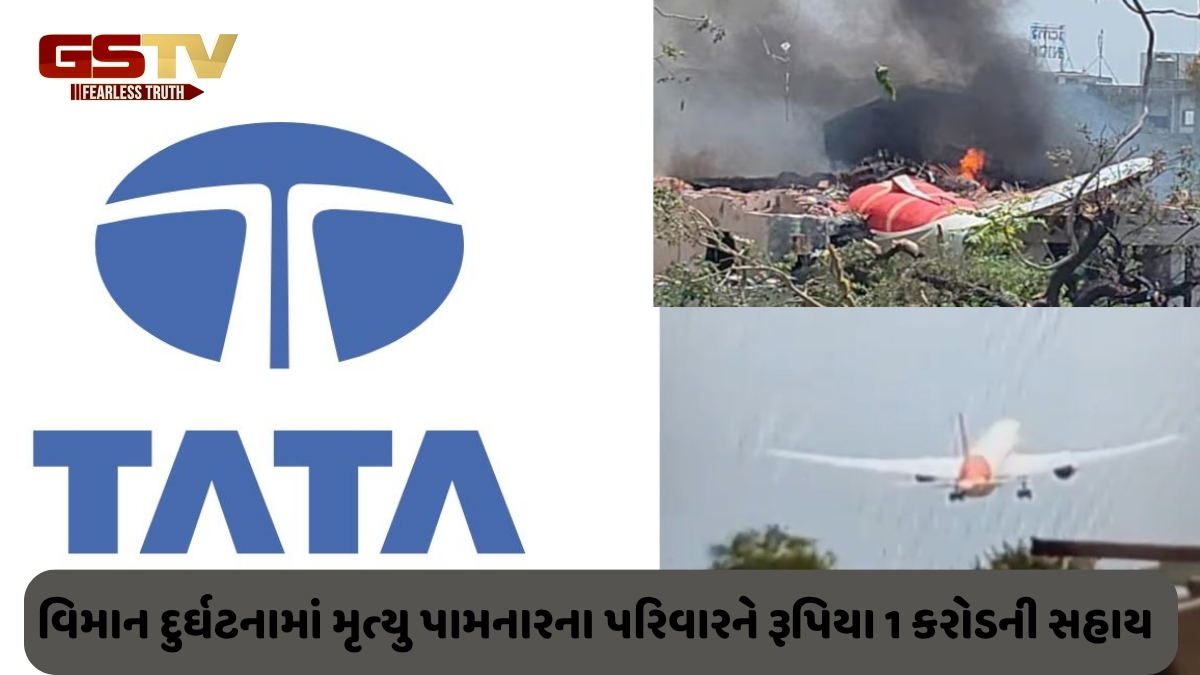 Tata Group વિમાન દુર્ઘટનામાં જીવ ગુમાવનાર પરિવારને 1 કરોડ રૂપિયા સહાય આપશે