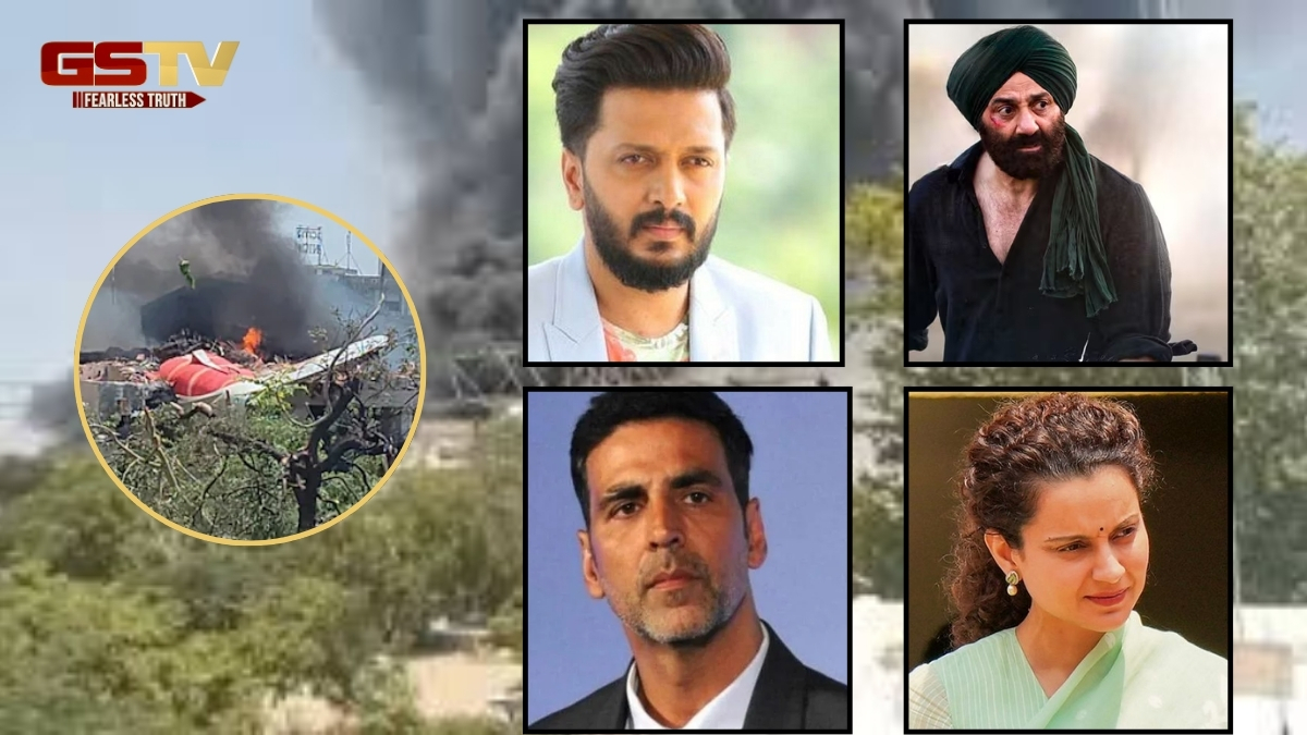 Ahmedabad Plane Crashના સમાચાર સાંભળીને બોલિવૂડ આઘાતમાં, સની દેઓલ અને અક્ષય કુમાર સહિત સેલેબ્સે વ્યક્ત કર્યો શોક