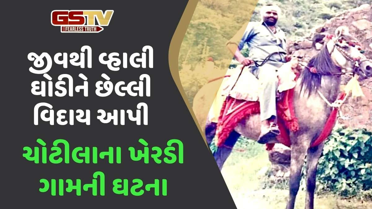 Surendranagar news: જીવથી વ્હાલી ઘોડીને સ્વજનની જેમ અંતિમ સંસ્કાર કરવામાં આવ્યા