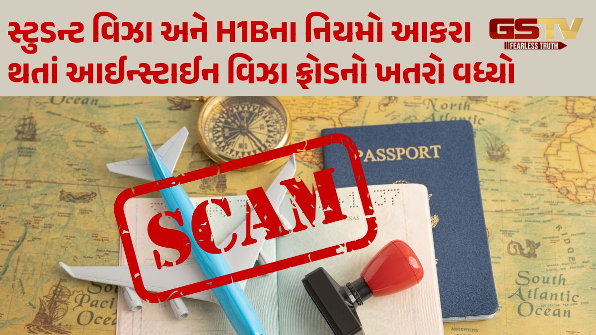 અમેરિકા મોકલવાના નામે ઓનલાઈન ફ્રોડની નવી મોડસ ઓપરેન્ડી, આઈન્સ્ટાઈન વિઝાના નામે છેતરપિંડી