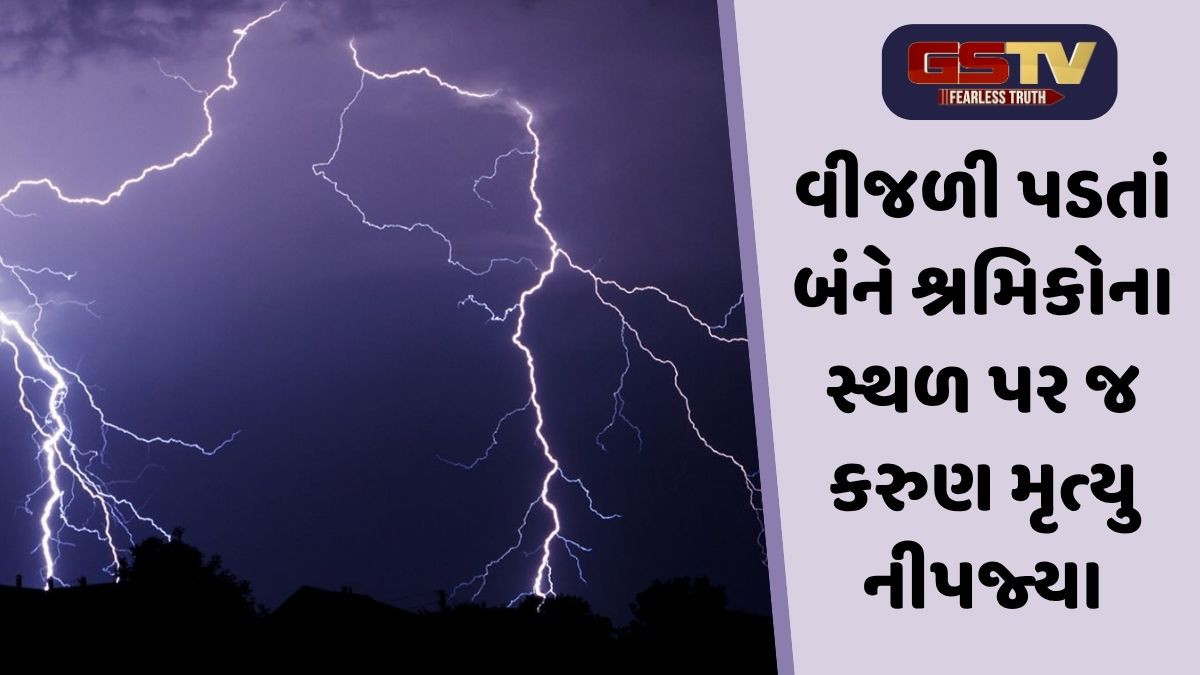 Jamnagar News: લાલપુરમાં આકાશી વીજળી બની આફત, બે યુવાનોના મોત