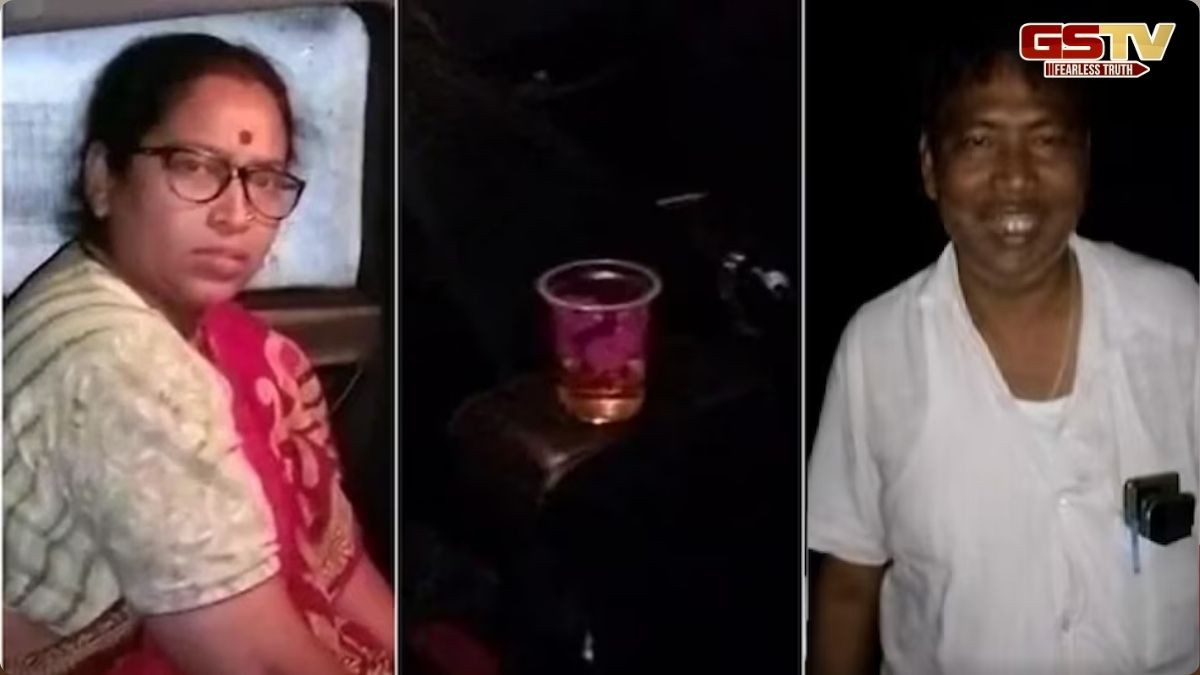 VIDEO: TMC લીડરની કારમાં ભાજપના મહિલા નેતાની દારુ પાર્ટી, ગામલોકોએ ઝડપી પાડ્યા