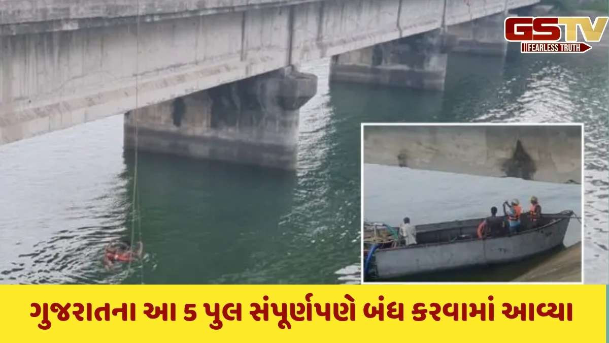 Bridge Update: ગુજરાતમાં નર્મદા કેનાલના 36 બ્રિજ બંધ કરવા આદેશ, 5 વધુ જોખમી પુલ સંપૂર્ણ બંધ કરી દેવાયા