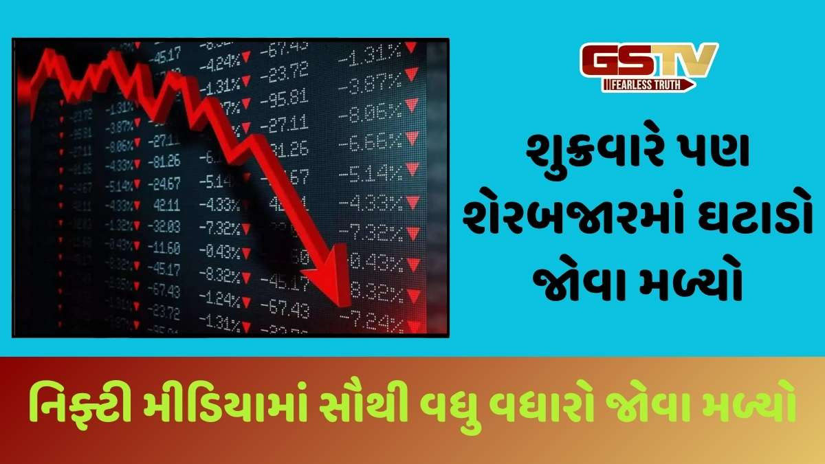 Sensex today: સેન્સેક્સમાં 500થી વધુ પોઈન્ટનો ઘટાડોઃ નિફ્ટી 25000ની મહત્વની સપાટીથી નીચે બંધ રહ્યો