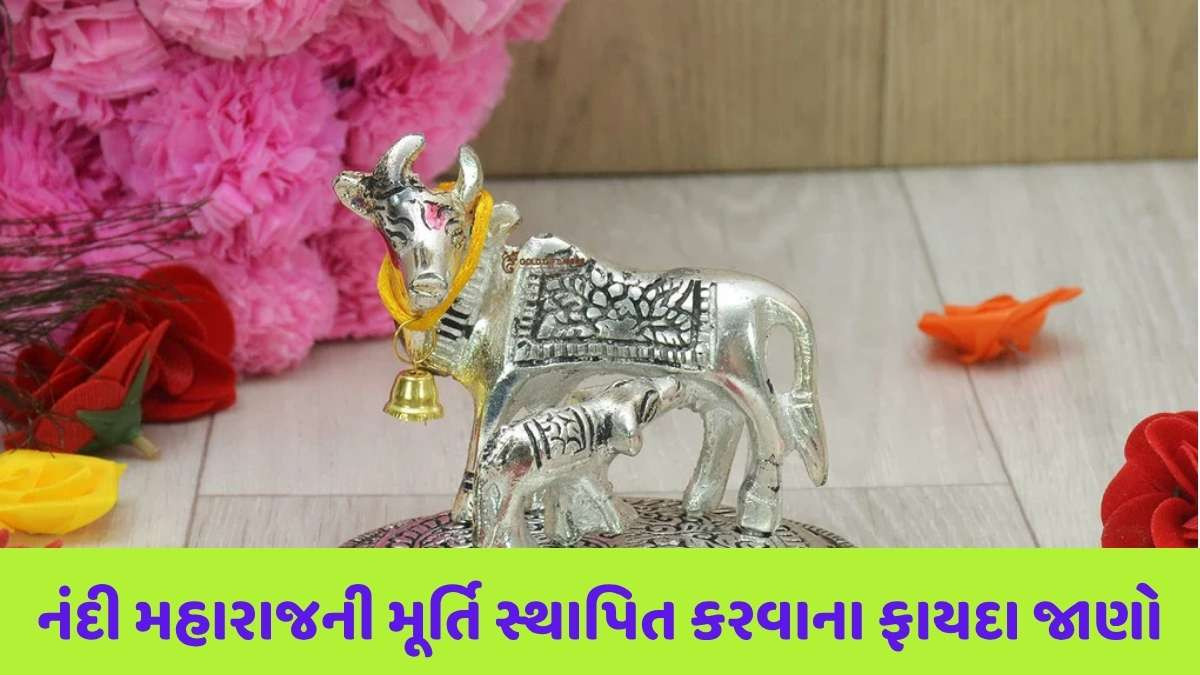 Vastu tips: શ્રાવણ મહિનામાં ચાંદીનો નંદી ખરીદવો શુભ છે, ઘરમાં સ્થાપિત કરવાના નિયમો જાણો