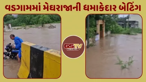 VIDEO: Banaskanthaના વડગામમાં મેઘતાંડવ, સાત ઈંચ કરતા વઘુ વરસાદ ખાબકતાં જળબંબાકારની સ્થિતિ