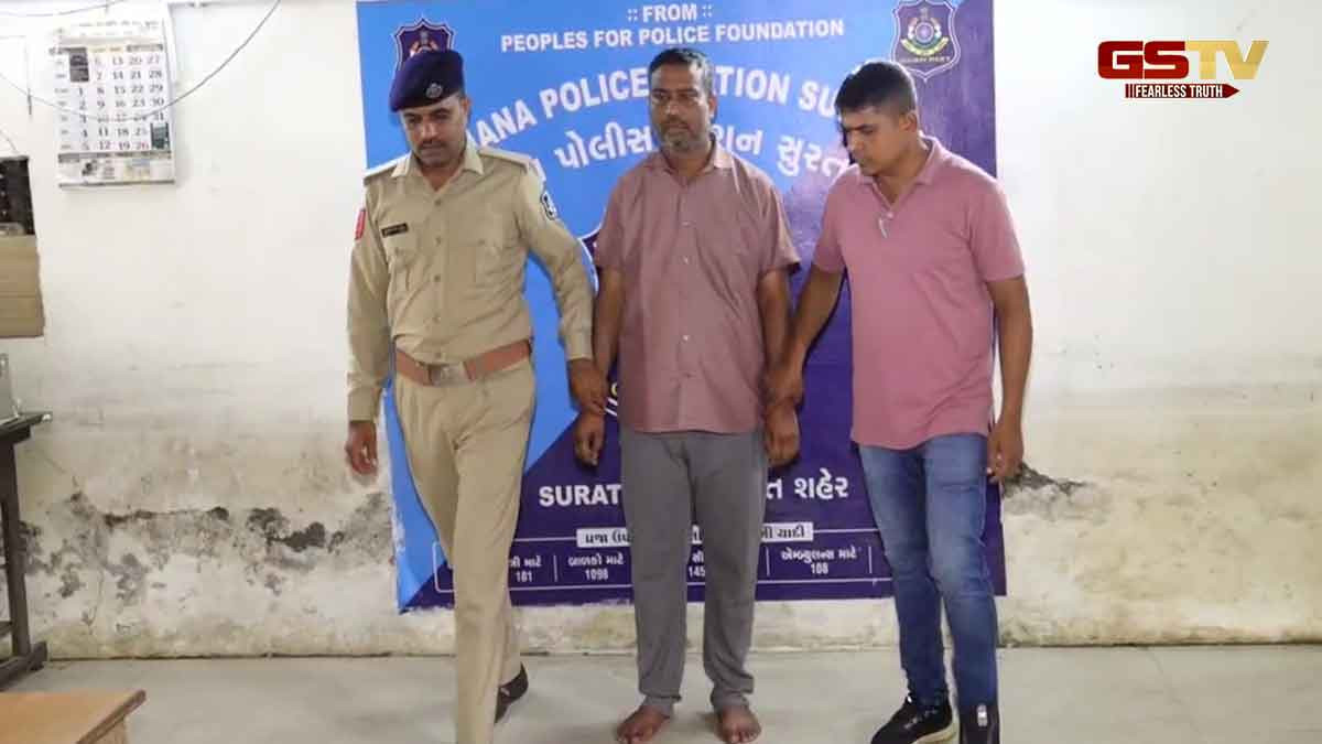 Surat News: RTOની નકલી રસીદ બનાવી વાહન છોડાવવાનું કૌભાંડ, છ મહિનાથી ફરાર આરોપી ઝડપાયો