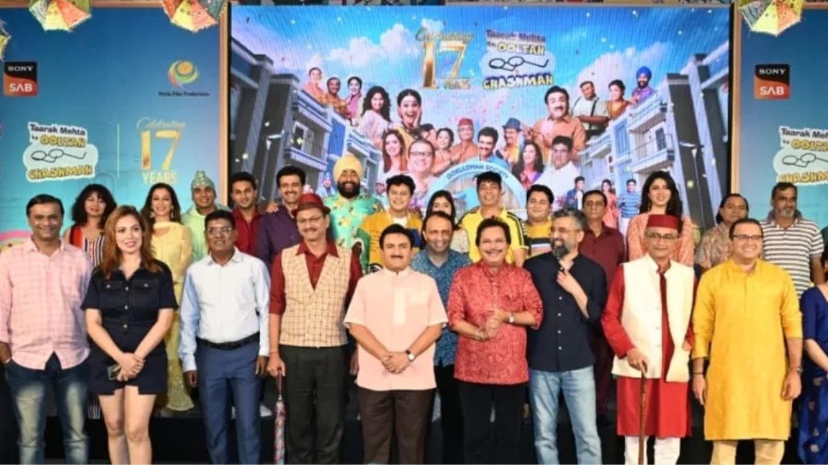 'Taarak Mehta Ka Ooltah Chashmah' શોને પૂરા થયા 17 વર્ષ, સ્ટારકાસ્ટે કર્યું સેલિબ્રેશન