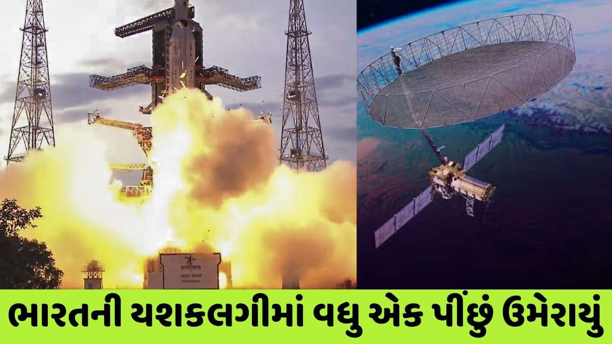 ISRO-NASAનું NISAR મિશન શ્રી હરિકોટાથી લોંચ કરાયું, જાણો શું હશે આનું કામ?