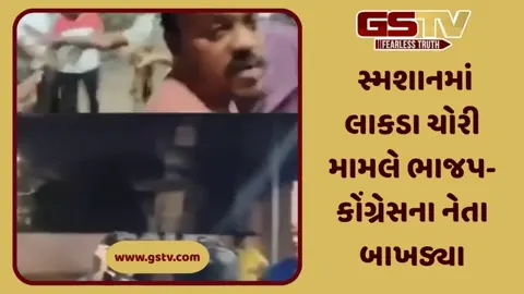 VIDEO: વડોદરાના છાણીના સ્મશાનમાં લાકડા ચોરી મામલે ભાજપ-કોંગ્રેસના નેતાઓ બાખડ્યા