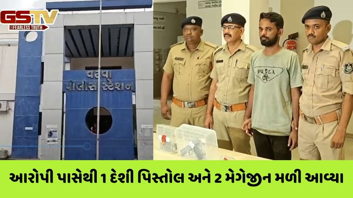 Ahmedabad news: હથિયારની હેરાફેરી કરવા જતા વટવામાંથી શખ્સની પોલીસે ધરપકડ કરી, જાણો આખો ઘટનાક્રમ 