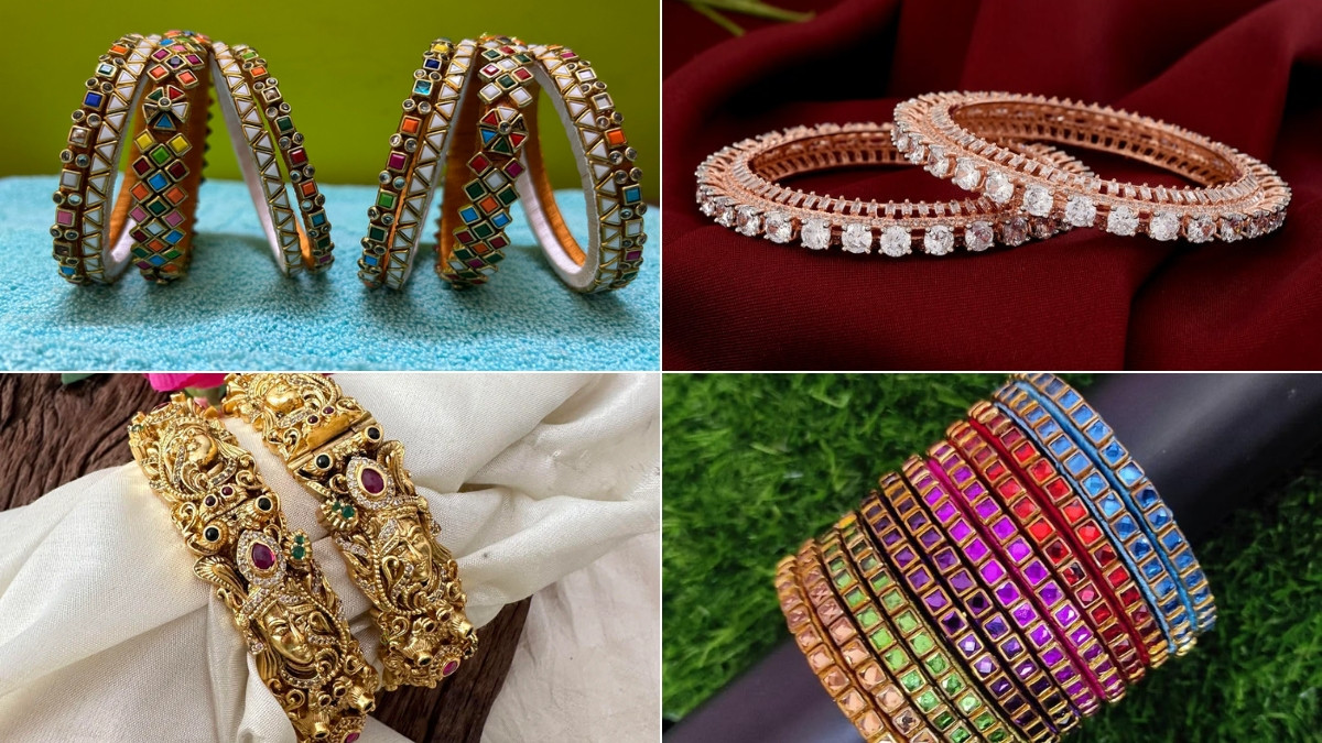 Bangle Designs / રક્ષાબંધન પર ટ્રેડિશનલ આઉટફિટ સાથે ટ્રાય કરો આ પ્રકારની બંગડીઓ, હાથની સુંદરતા વધારશે