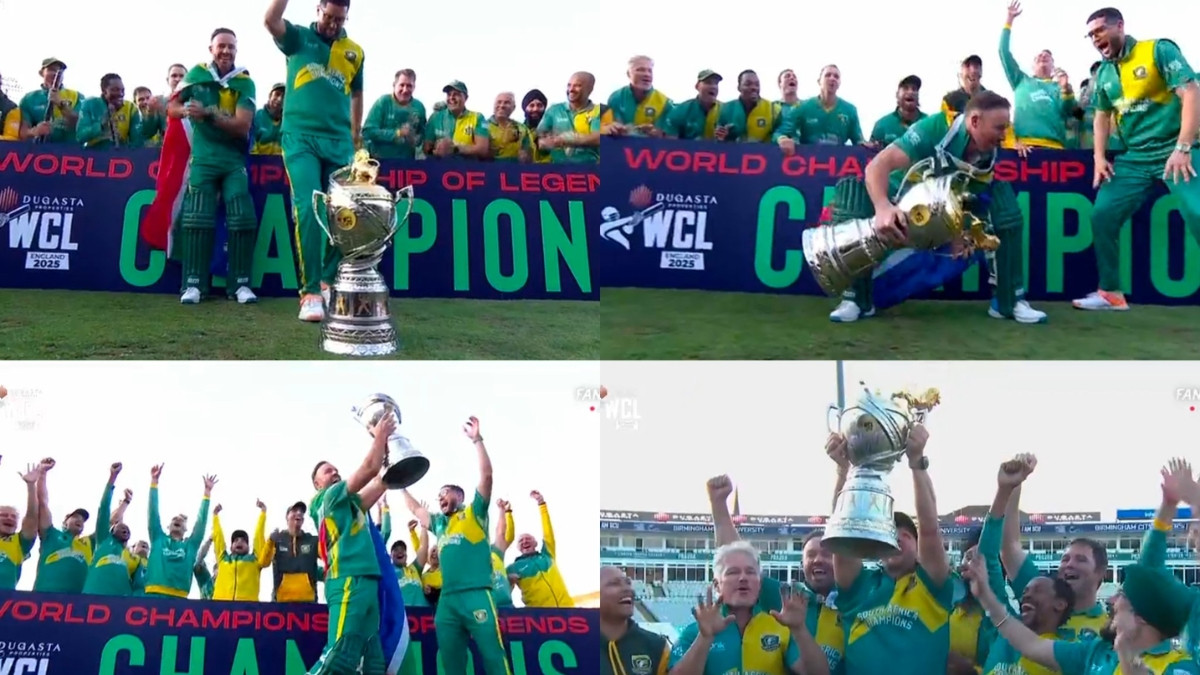 WCL 2025 / પાકિસ્તાનને હરાવીને ચેમ્પિયન બન્યું સાઉથ આફ્રિકા, એબી ડી વિલિયર્સે ફટકારી વધુ એક સદી