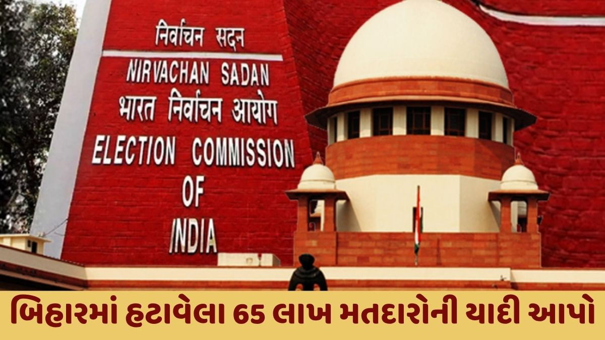 'બિહાર SIR ડ્રાફ્ટમાંથી બહાર કાઢેલા મતદારોની યાદી આપો', સુપ્રીમ કોર્ટે ECને આપ્યો આદેશ