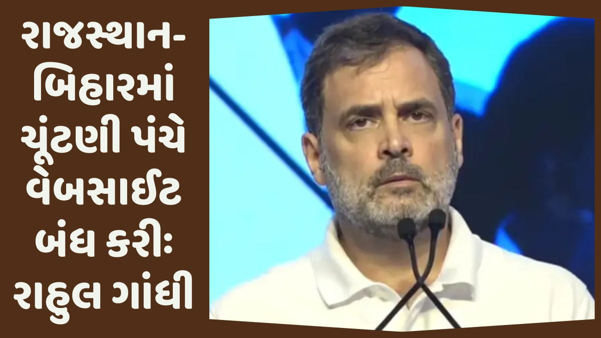 VIDEO: પીએમ મોદી બેઠકોની ચોરી કરીને વડાપ્રધાન બન્યાઃ રાહુલ ગાંધી