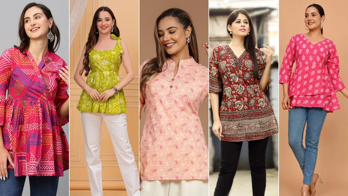 Fashion Tips / જીન્સ સાથે સ્ટાઇલ કરો આ પ્રકારની શોર્ટ કુર્તી, તમને મળશે ઈન્ડો-વેસ્ટર્ન લુક