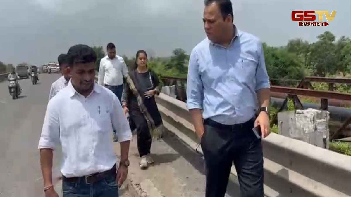 Bharuch News: જંબુસરના ઢાઢર બ્રિજની ગુણવતાની તપાસ, માર્ગ મકાન વિભાગ સાથે ક્લસ્ટિંગની ટીમ જોડાઈ