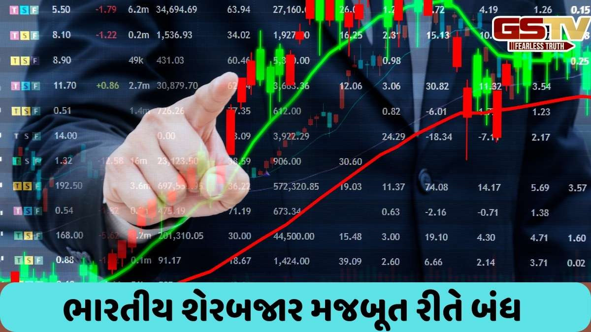 Sensex today: ફાર્મા અને મેટલ શેરોમાં લેવાલીથી બજારમાં ઉછાળોઃ સેન્સેક્સ 304 પોઈન્ટ વધ્યો, નિફ્ટી 24619 પર બંધ