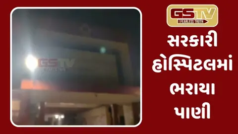 Surendranagar: ભારે વરસાદને કારણે સરકારી હોસ્પિટલમાં ભરાયા પાણી, તંત્રની કામગીરી સામે ઉઠ્યા સવાલ