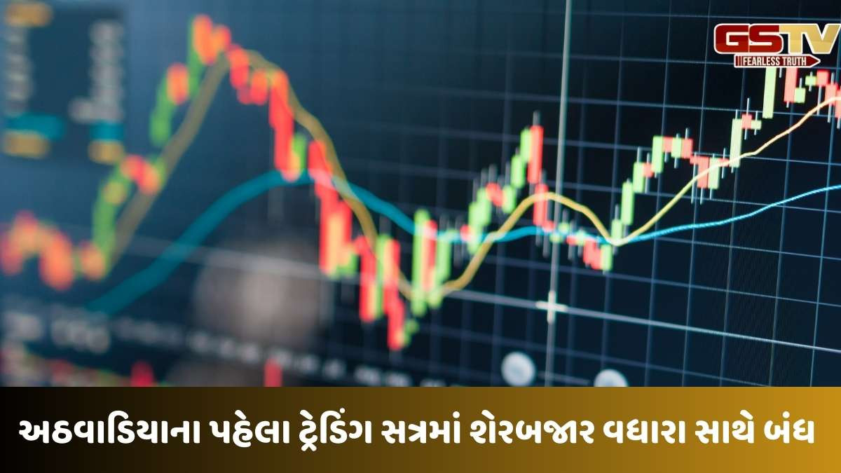 Sensex today: GST ઘટવાના સંકેતો પછી બજારમાં નવું જોમ આવ્યું: સેન્સેક્સ 676 પોઇન્ટ ઉછળ્યો, નિફ્ટી 24876 પર બંધ