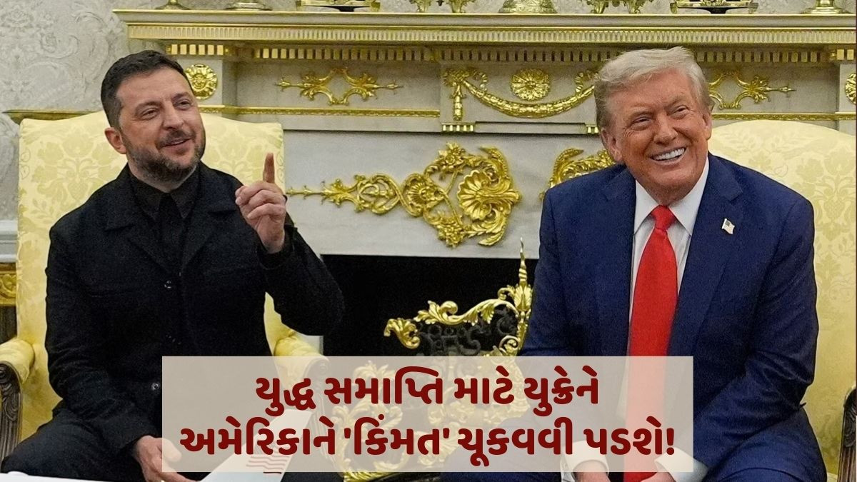 '100 અબજ ડોલરના હથિયાર, 50 અબજના ડ્રોન', ટ્રમ્પ-ઝેલેન્સ્કીની બેઠકમાં મોટી ડીલ