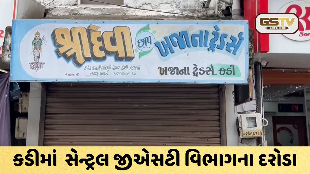 Mehsana: ખજાના ટ્રેડર્સ પર સેન્ટ્રલ GST વિભાગનો દરોડો, મોટી કરચોરીની આશંકા