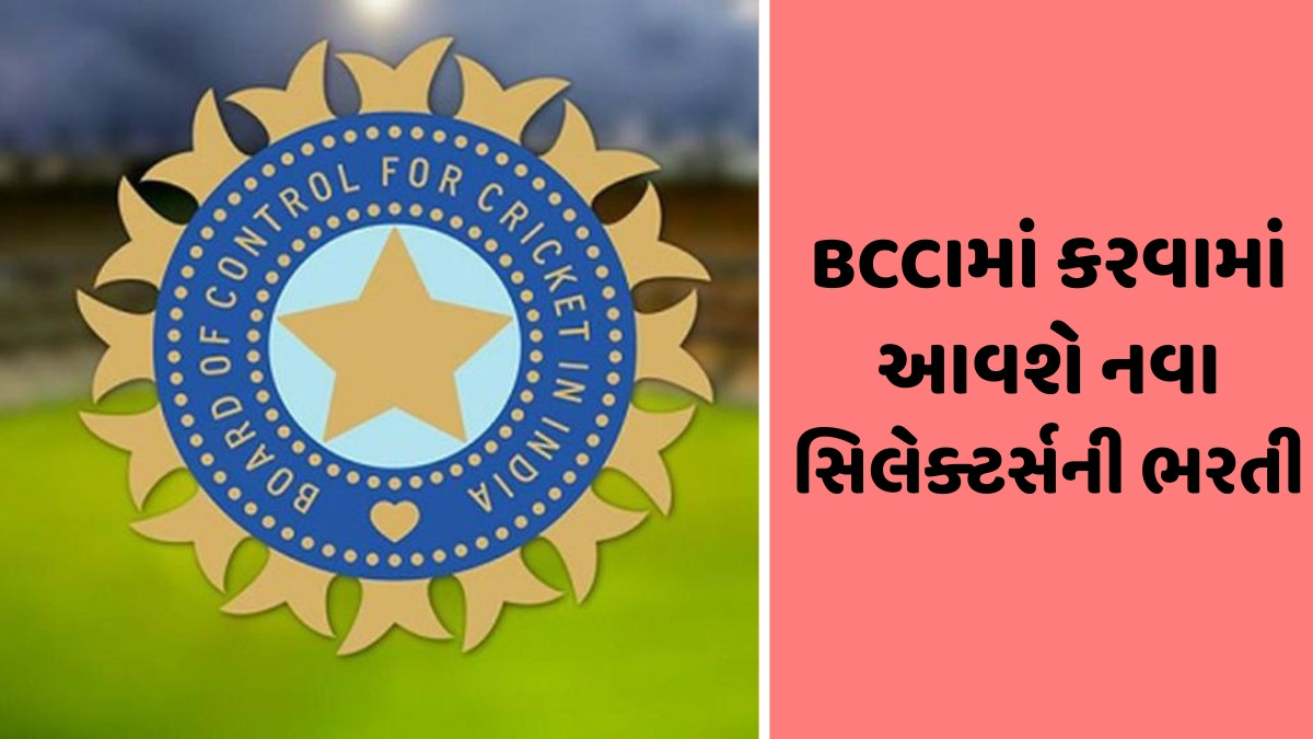 BCCIમાં મોટો થશે ફેરફાર, ઘણા સિલેક્ટર્સને કાઢવામાં આવશે... નવા લોકોને મળશે તક; બોર્ડે વેકેન્સી બહાર પાડી