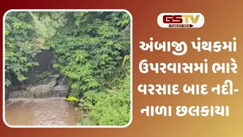 VIDEO: દાંતા તાલુકામાં ઉપરવાસમાં ભારે વરસાદથી સરસ્વતી, અર્જુના નદી બેકાંઠે વહેતી થઈ