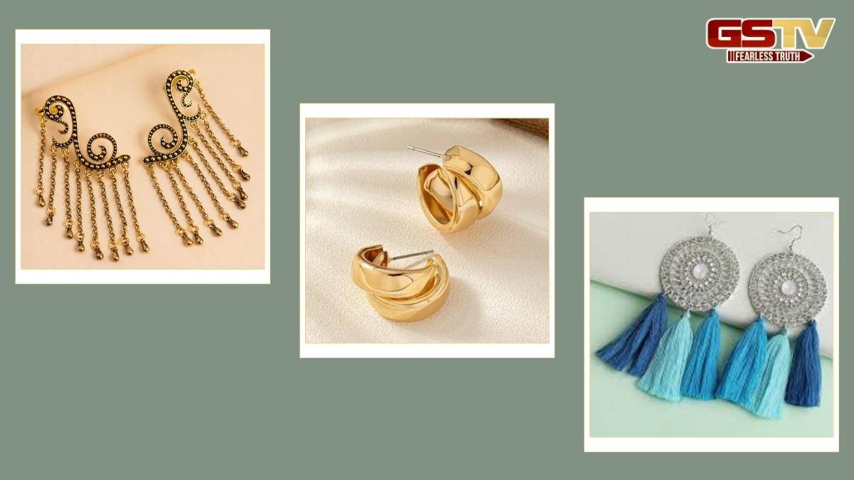 Earrings Designs / જીન્સ અને ટોપ સાથે સ્ટાઇલ કરો આ પ્રકારની ઇયરિંગ્સ, અહીં જુઓ ડિઝાઇન