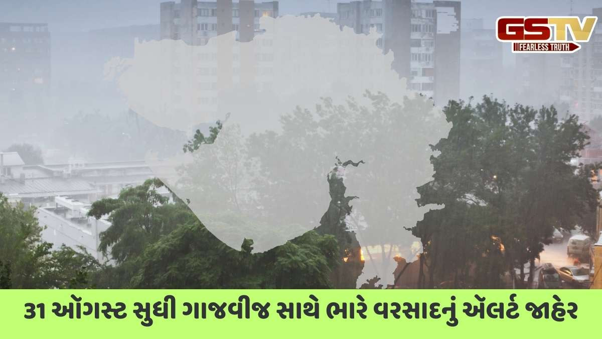 Rain in Gujarat : રાજ્યના 143 તાલુકામાં મેઘમહેર, સૌથી વધુ ખેરગામમાં 2.83 ઈંચ ખાબક્યો, જુઓ ક્યાં-કેટલો વરસ્યો