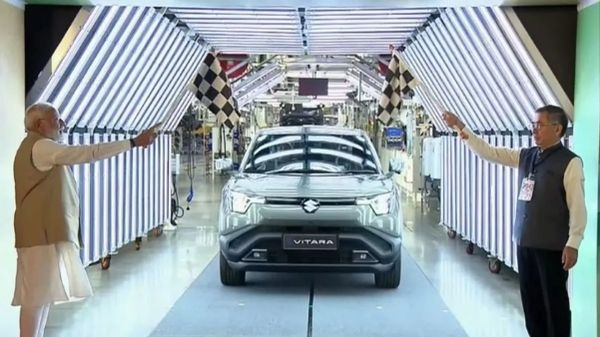 Auto News : ગુજરાતમાં Maruti E Vitara લૉન્ચ, 100થી વધુ દેશોમાં એક્સપોર્ટ થશે, જાણો ફીચર્સ