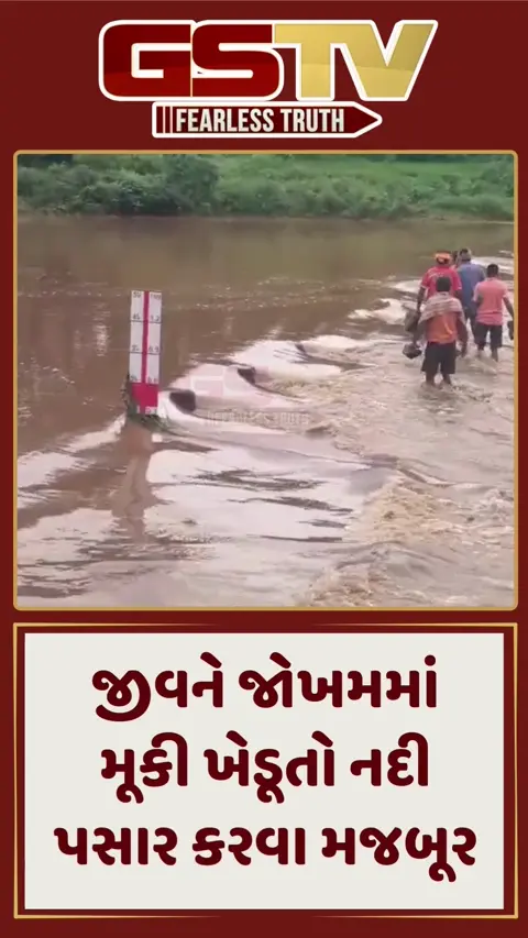 ડાંગ: અંબિકા નદી પરનો બ્રિજ પાણીમાં ગરકાવ