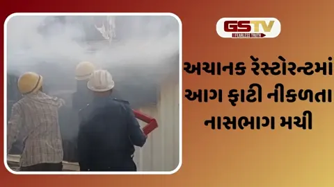 VIDEO: ભાવનગરના સંસ્કાર મંડળ રોડ પર આવેલા 'ફૂડીઝ પાર્ક' રૅસ્ટોરન્ટમાં અચાનક આગ ભભૂકી ઉઠી