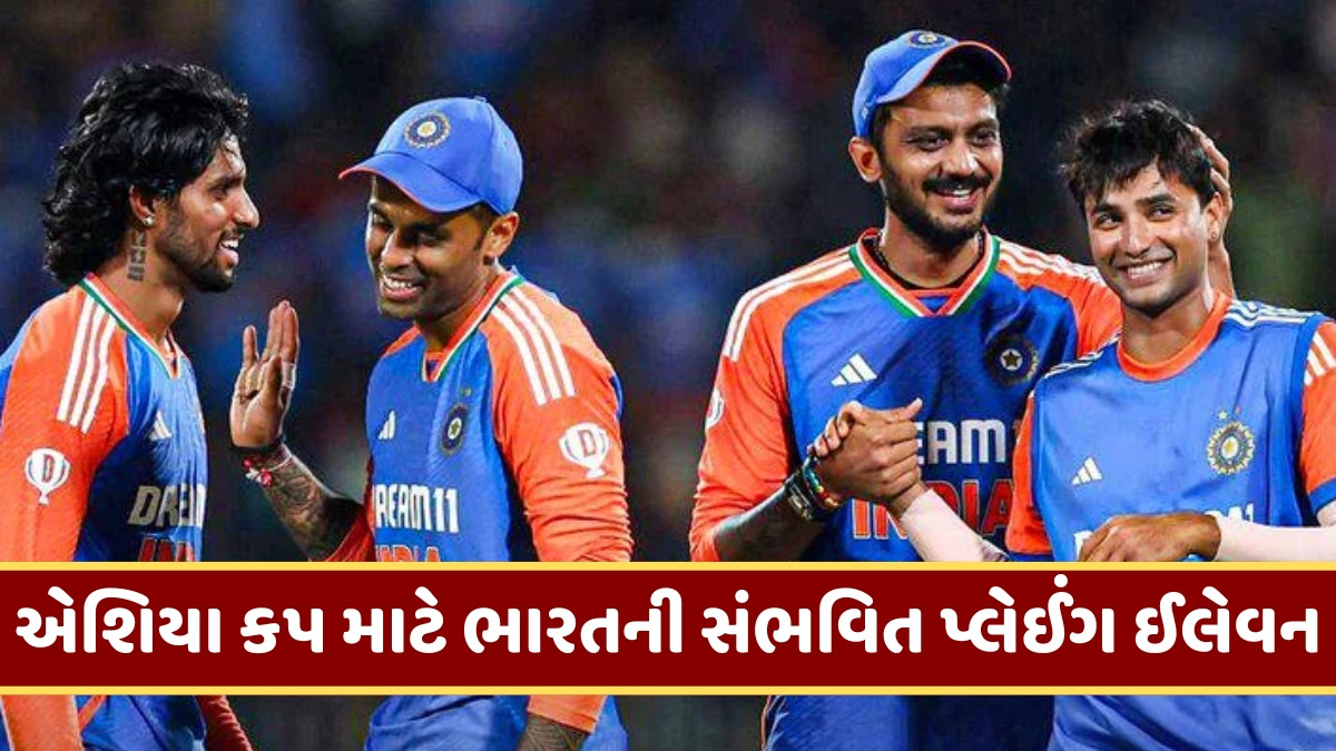 2 ફાસ્ટ બોલર, 3 ઓલરાઉન્ડર... આ પ્લેઈંગ ઈલેવન સાથે એશિયા કપમાં ઉતરી શકે છે ટીમ ઈન્ડિયા