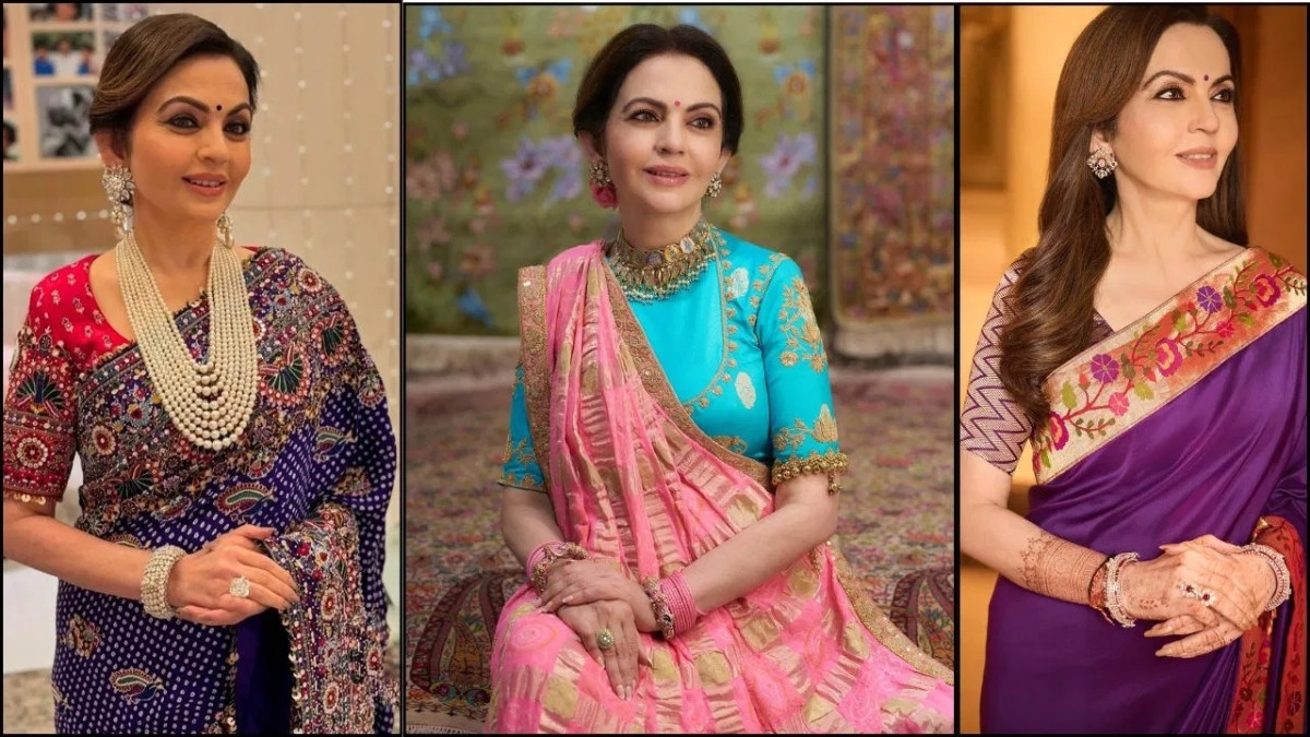 Fashion Tips : નીતા અંબાણીના લુક્સ છે અદ્દભૂત, નવરાત્રીમાં આ સ્ટાઇલ તમે પણ કરો ટ્રાય