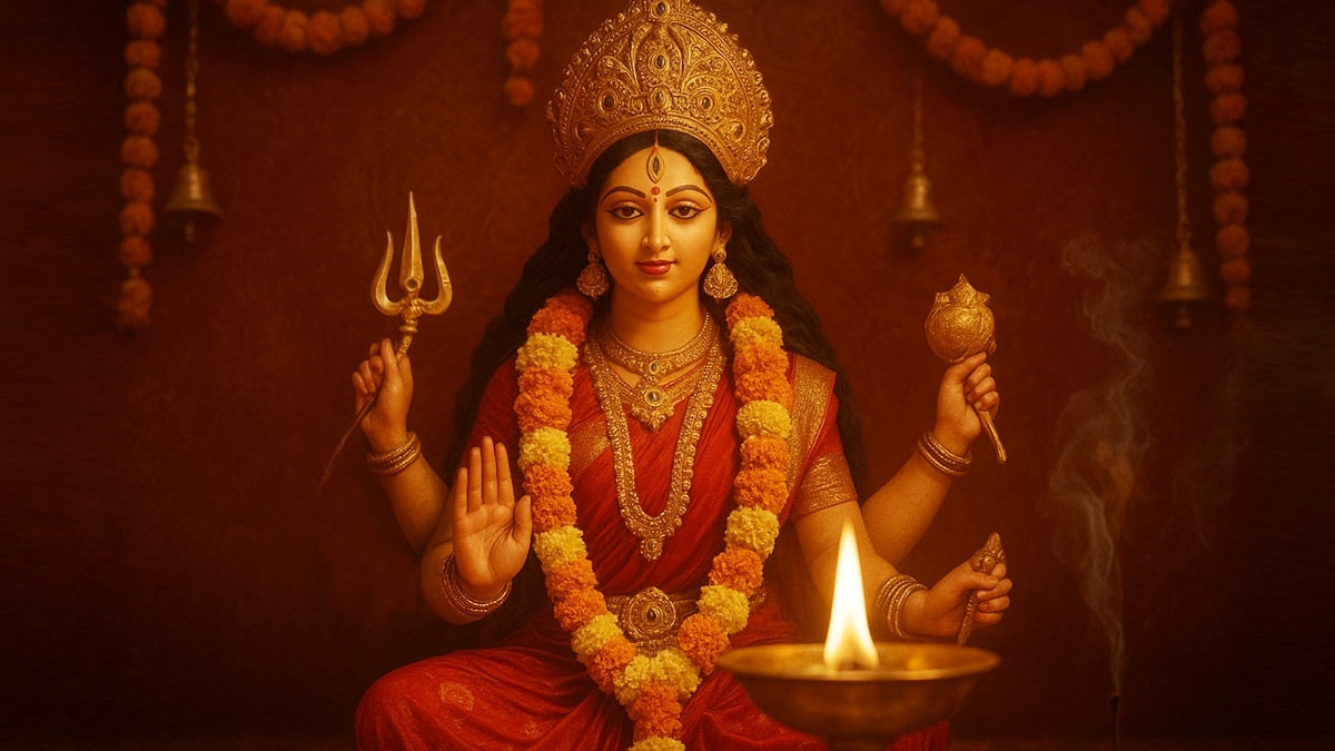 Religion : નવરાત્રીની આઠમ અને નોમ તિથિએ અહીં  પ્રગટાવો દીવો, માતાજીના પ્રાપ્ત થશે આશીર્વાદ 