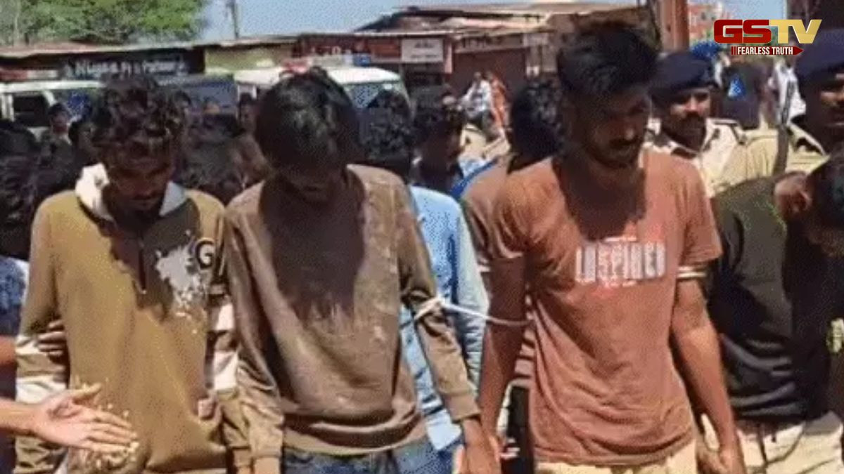 Gandhinagar news: બહિયલમાં કોમી છમકલા બાદ આરોપીઓ સાથે કરાયું ઘટનાનું રિકન્સ્ટ્રક્શન