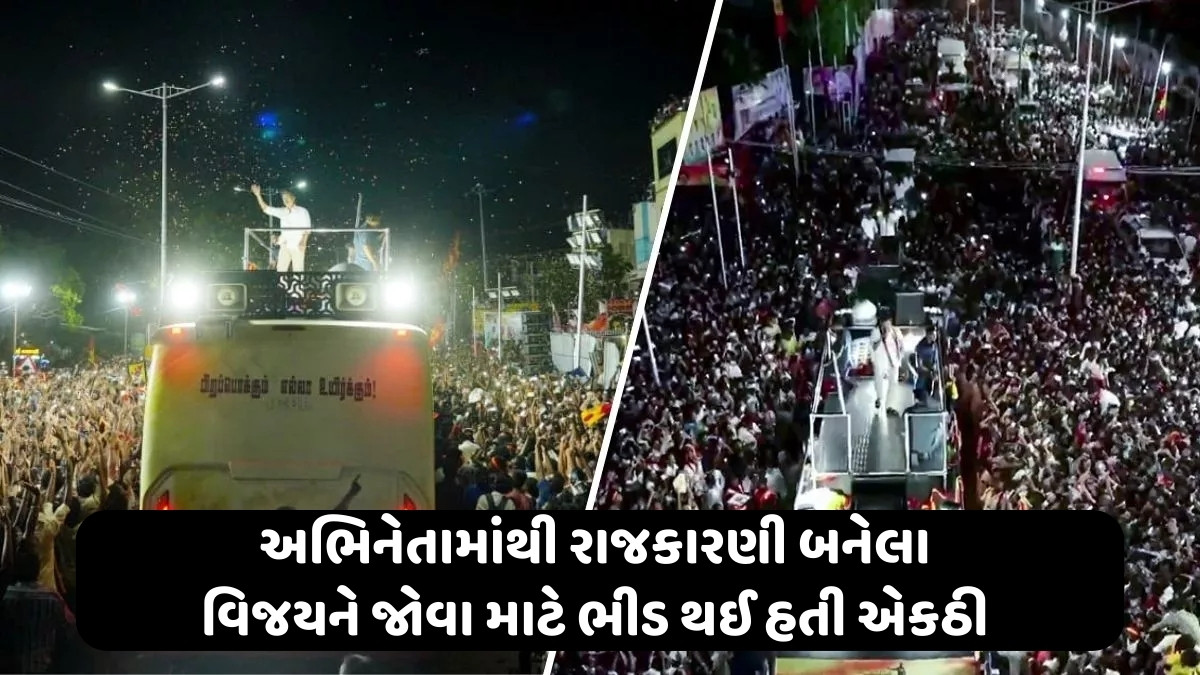 10 હજારને બદલે ત્રણ ગણા ભેગા થયા લોકો, વિજયની રેલીમાં એવું શું થયું જેના કારણે નાસભાગ મચી?