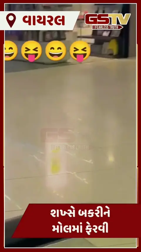 VIDEO : લો બોલો! શખ્સે બકરીને મોલમાં ફેરવી, આ દૃશ્યો જોઈ તમે ખુશ થઈ જશો