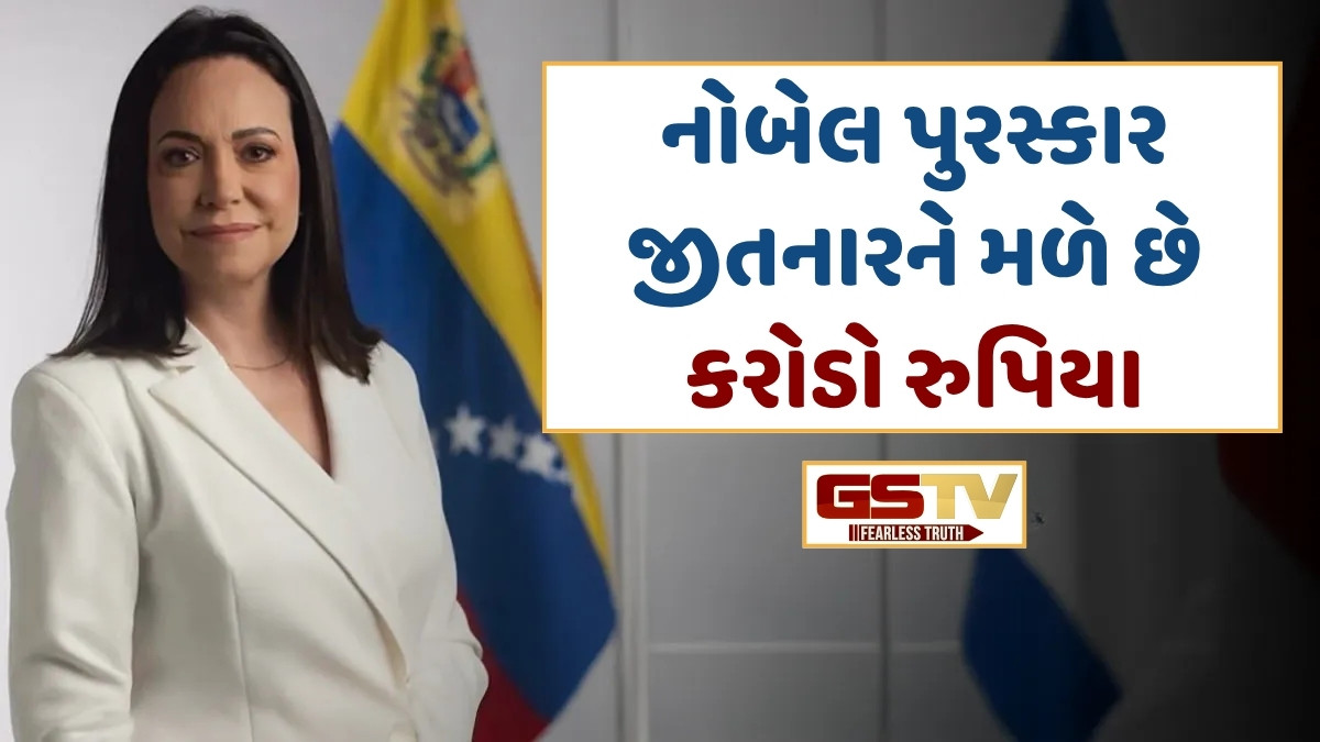 Nobel Prize જીતનારને મળે છે આટલા કરોડ રુપિયા, Maria Corina Machadoને રોકડ સહિત મળશે આ વસ્તુઓ