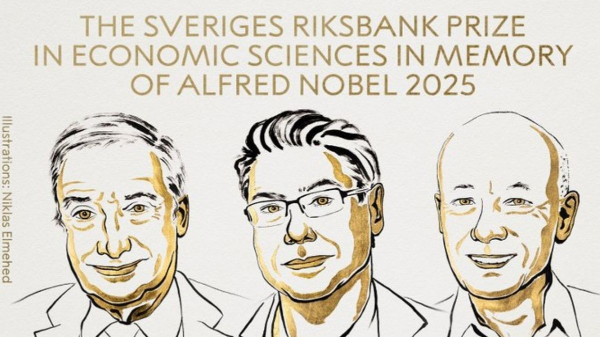 Economics Nobel 2025: અર્થશાસ્ત્રનો નોબેલ પુરસ્કાર જાહેર, 3 અર્થશાસ્ત્રીઓનું સંયુક્ત સન્માન