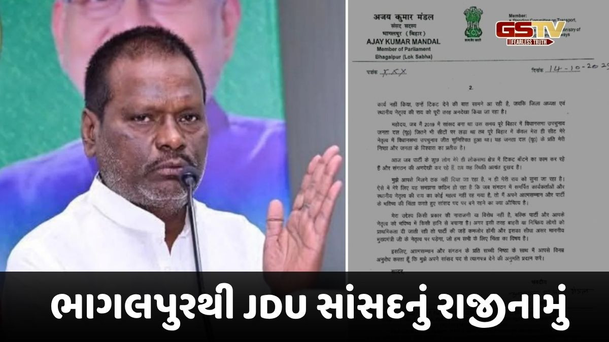 JDUને ઝટકો/ ભાગલપુરના સાંસદનું રાજીનામું, નીતિશ કુમાર પર લગાવ્યા આ આરોપ