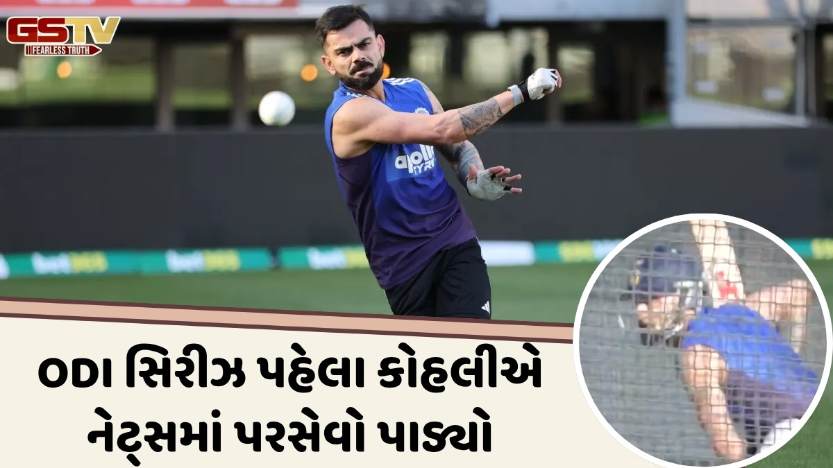 VIDEO / વિરાટ કોહલીએ ઓસ્ટ્રેલિયા પહોંચતા જ શરૂ કરી પ્રેક્ટિસ, નેટ્સમાં જોવા મળ્યો જૂનો અંદાજ