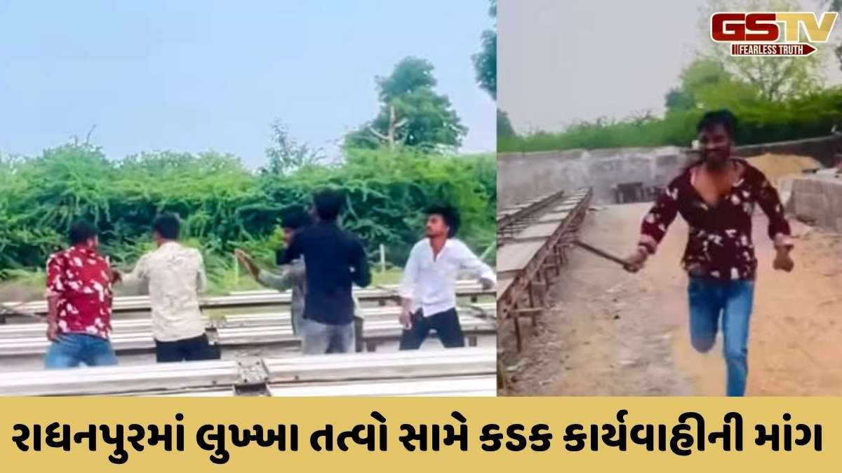 Patan news:  રાધનપુર શહેરમાં અસમાજિક તત્વો બન્યા બેફામ, નિર્દોષ મજૂરને માર મારી સોશિયલ મીડિયા પર પોસ્ટ મૂકી