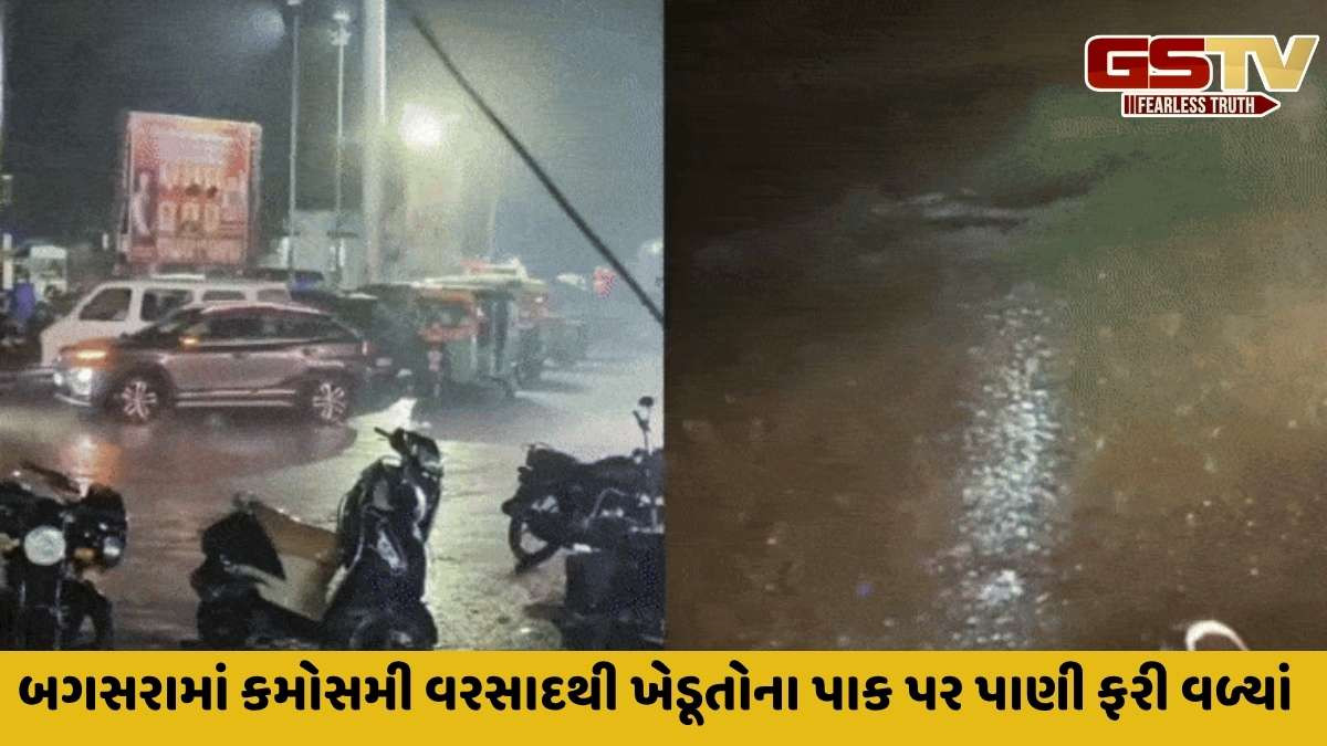 Rain in Amreli : સાવરકુંડલા-રાજુલા સહિત ઘણા સ્થળોએ કમોસમી વરસાદ, ખેડૂતોમાં ચિંતાનું મોજું