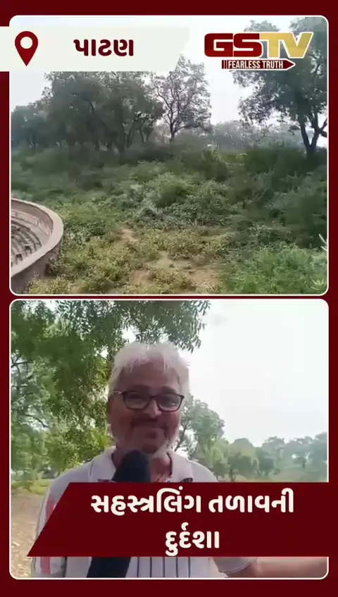 Video: Patan નું ગૌરવ સહસ્ત્રલિંગ તળાવની બિસ્માર હાલત, જસમાનો શ્રાપ કે જાળવણીનો અભાવ? 