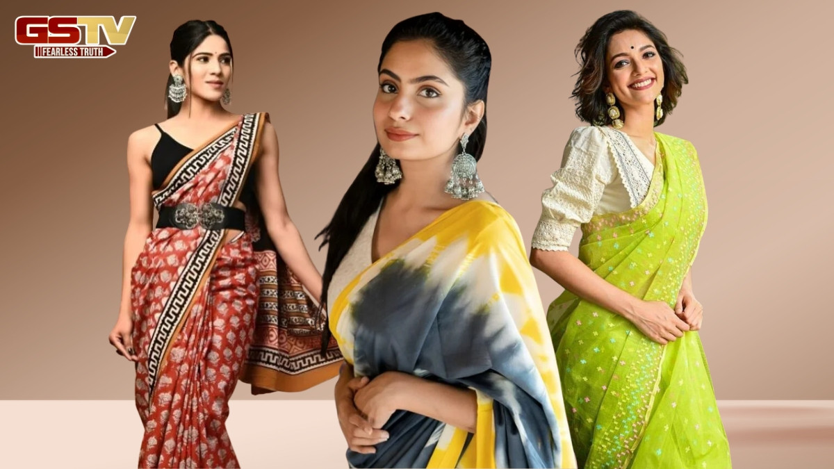 Fashion Hacks / કોટનની સાડીમાં પાર્ટી રેડી દેખાવા માંગો છો? તો ટ્રાય કરો આ સરળ હેક્સ