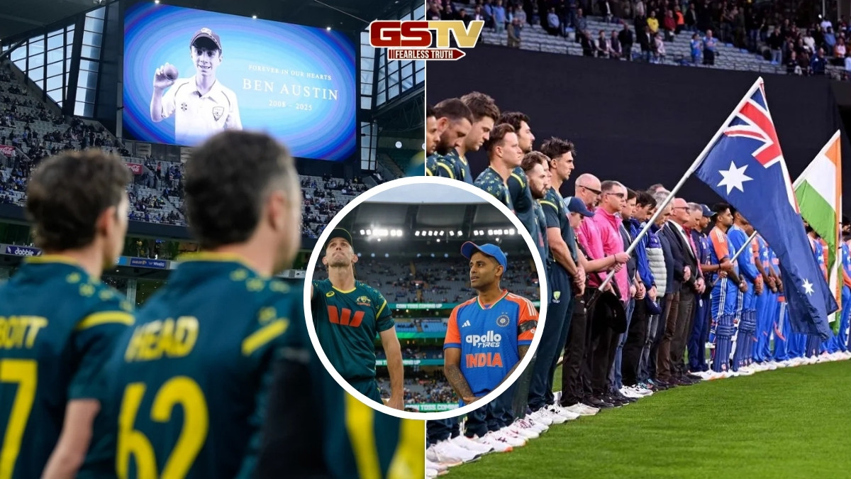 IND vs AUS / કાળી પટ્ટી બાંધીને રમવા ઉતર્યા ભારત અને ઓસ્ટ્રેલિયાના ખેલાડી, યુવા ક્રિકેટરને યાદ કરી પાળ્યું મૌન